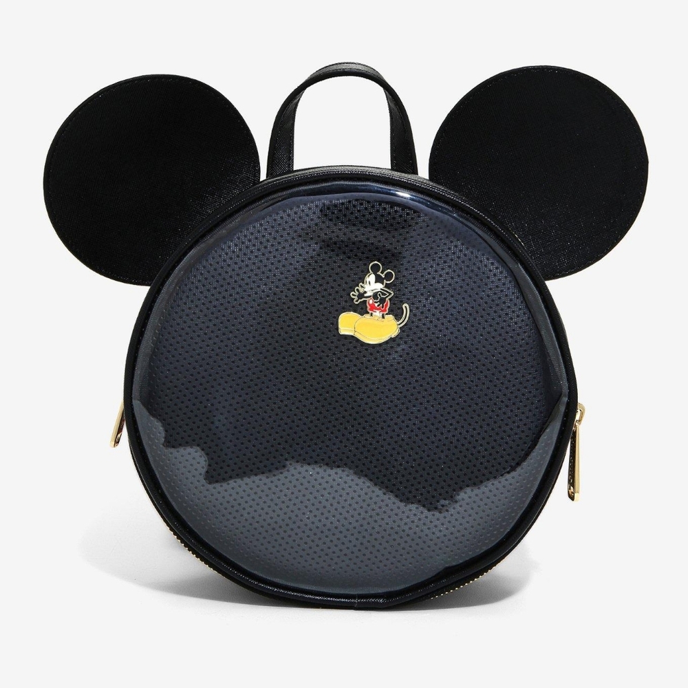 Loungefly Disney Mickey Mouse Pin Collector Mini Backpack